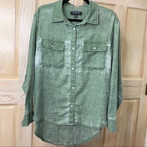 Green Flannel Urban Outfitters